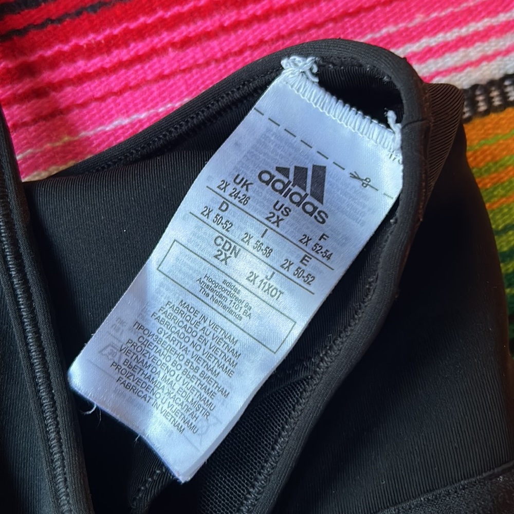 Adidas Training Plus Size Medium Support Sports B… - image 7